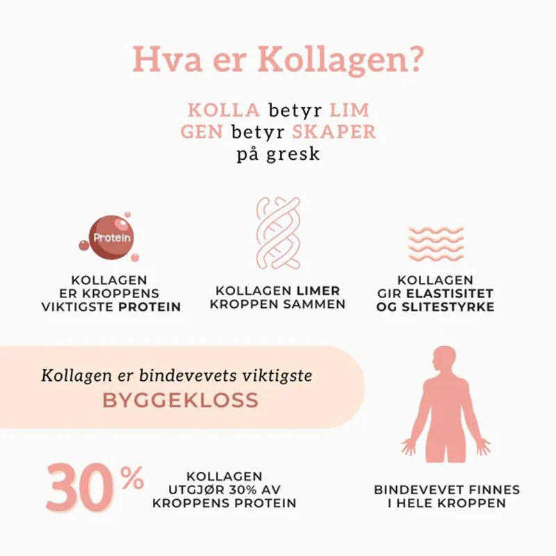 KOLLAGEN 2, HYALURONSYRE & FURUBARK