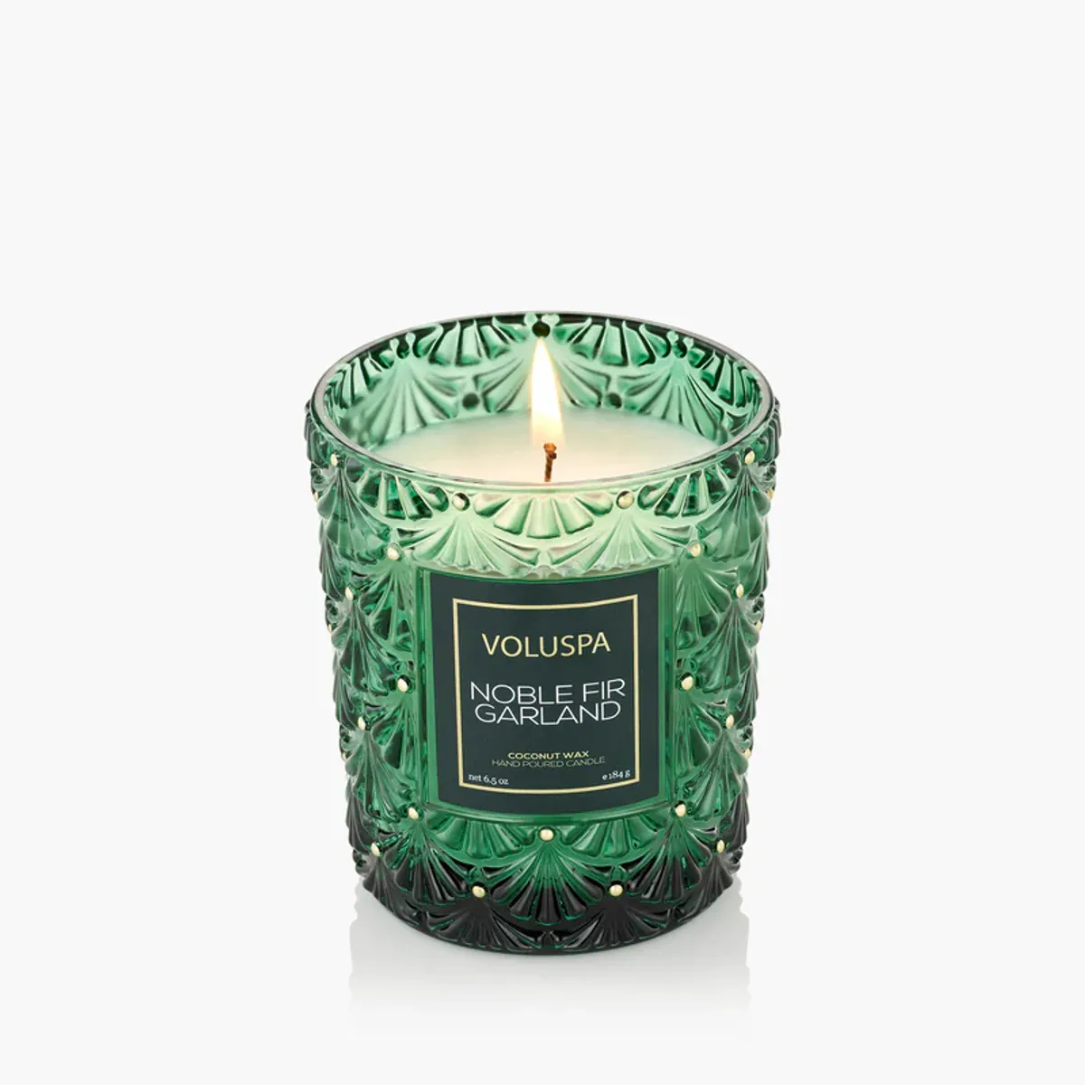 Noble Fir Garland Classic Candle